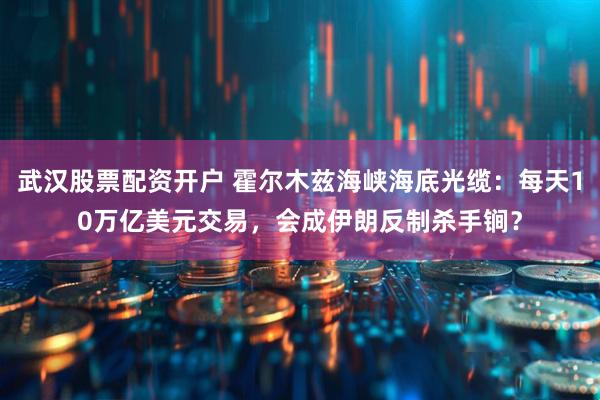 武汉股票配资开户 霍尔木兹海峡海底光缆：每天10万亿美元交易，会成伊朗反制杀手锏？